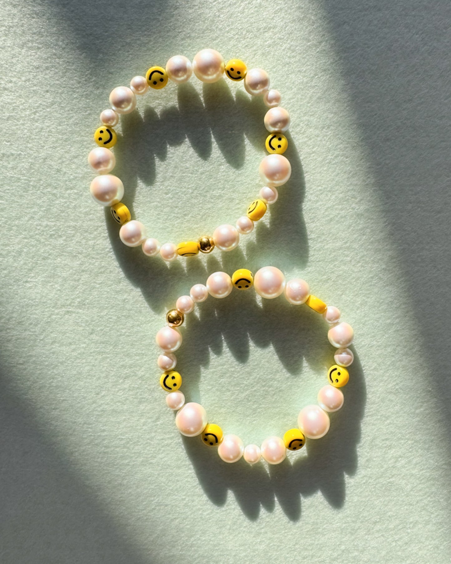 Süsswasserperlen-Armband, "Pearls & Smiles“