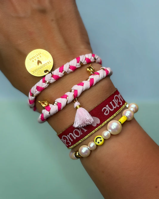 Wickelarmband Rose „Tegernsee ♥️ 2026“