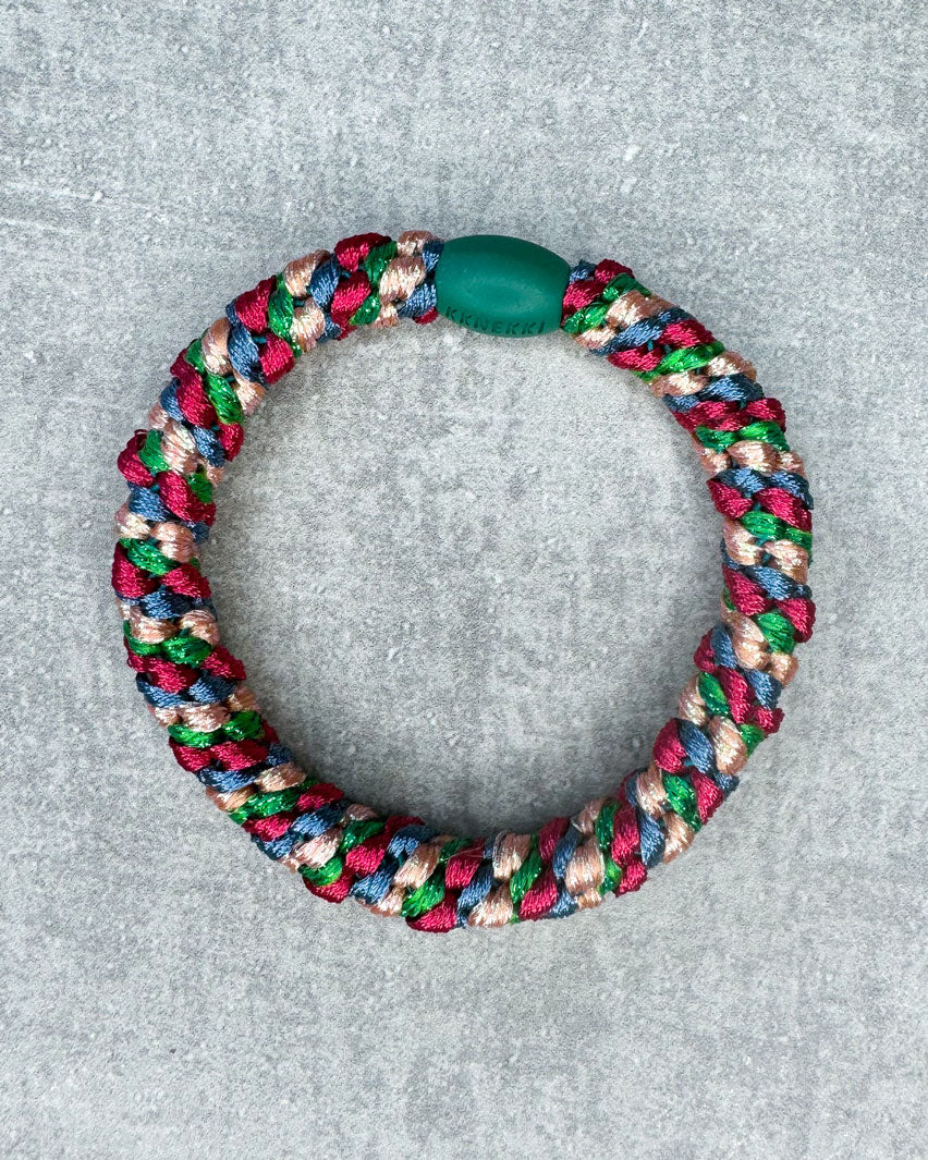 KKNEKKI Haarband "Red Green Glitter"
Unsere absoluten Lieblings-Haarbänder von KKNEKKI gibt es jetzt für Euch bei uns im Shop! In vielen wunderschönen Farben und Styles, für normales/dickes (Bold Style) wie auch feines Haar (Slim Style).