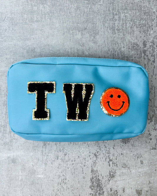 Tasche petrol-blau – personalisierbar