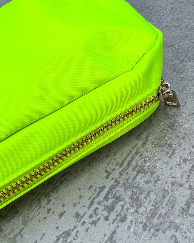 Tasche neon gelb – personalisierbar