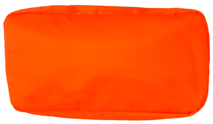 Tasche neon-orange – personalisierbar