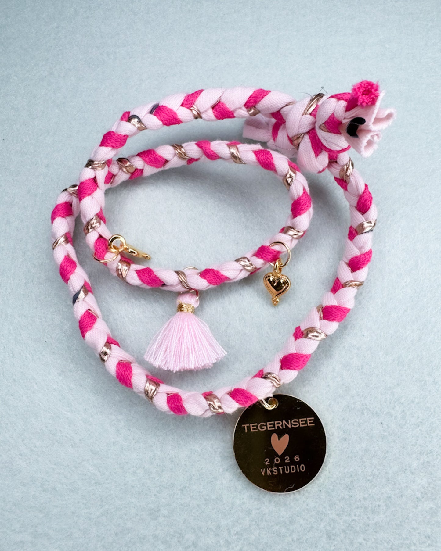 Wickelarmband Rose „Tegernsee ♥️ 2026“