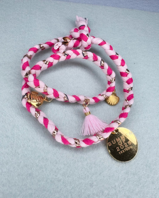 Wickelarmband Rose „Summer of 2026“