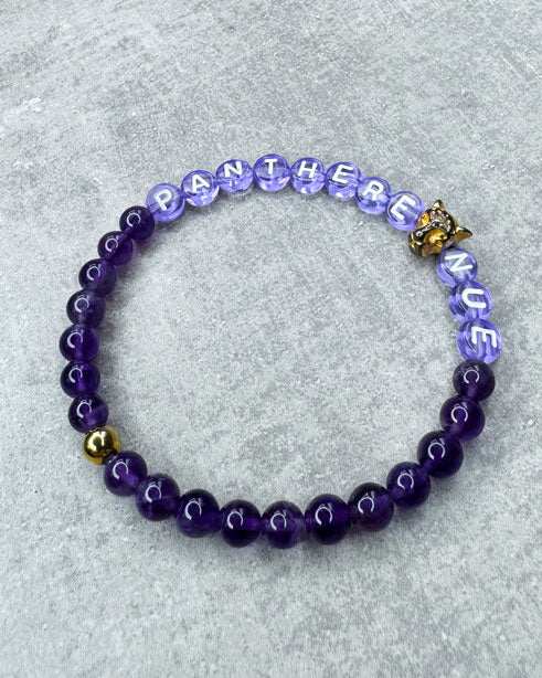 Buchstaben-Armband "Amethyst" - personalisiert