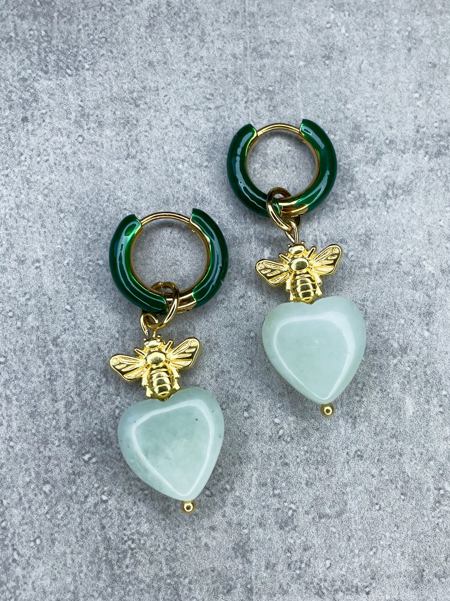 Ohrringe 15mm "Bee Lover" - 1 Paar