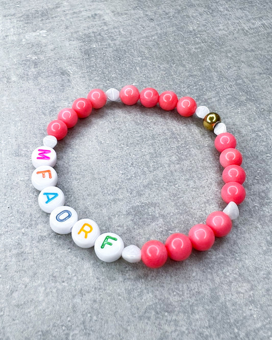 Korall-Armband "Coral Beach" - personalisiert